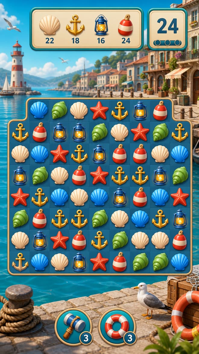 Board screen concept