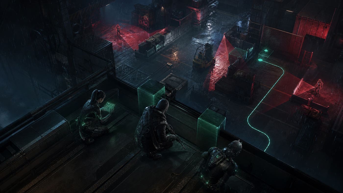 Shadowline — Turn-Based Tactics concept key art